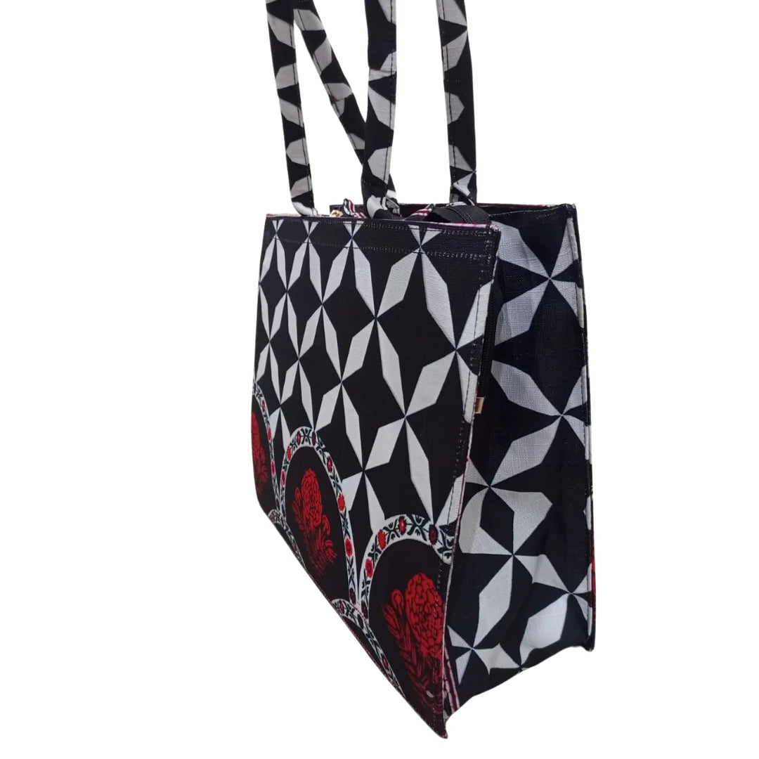 Vibrant Printed Tote